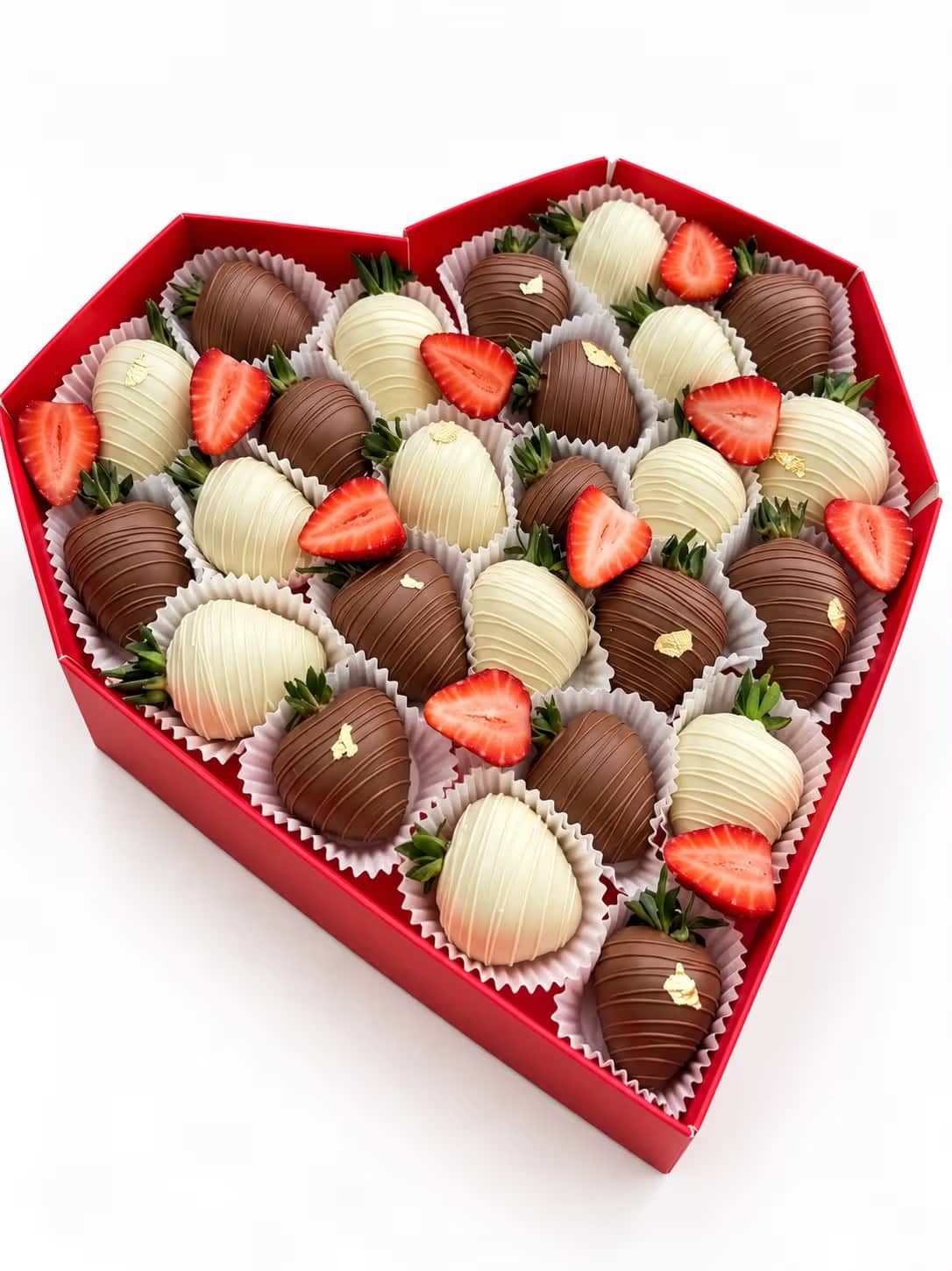 Chocolate-covered strawberries 25 pcs