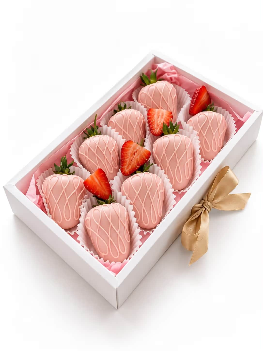 Chocolate-covered strawberries 8 pcs