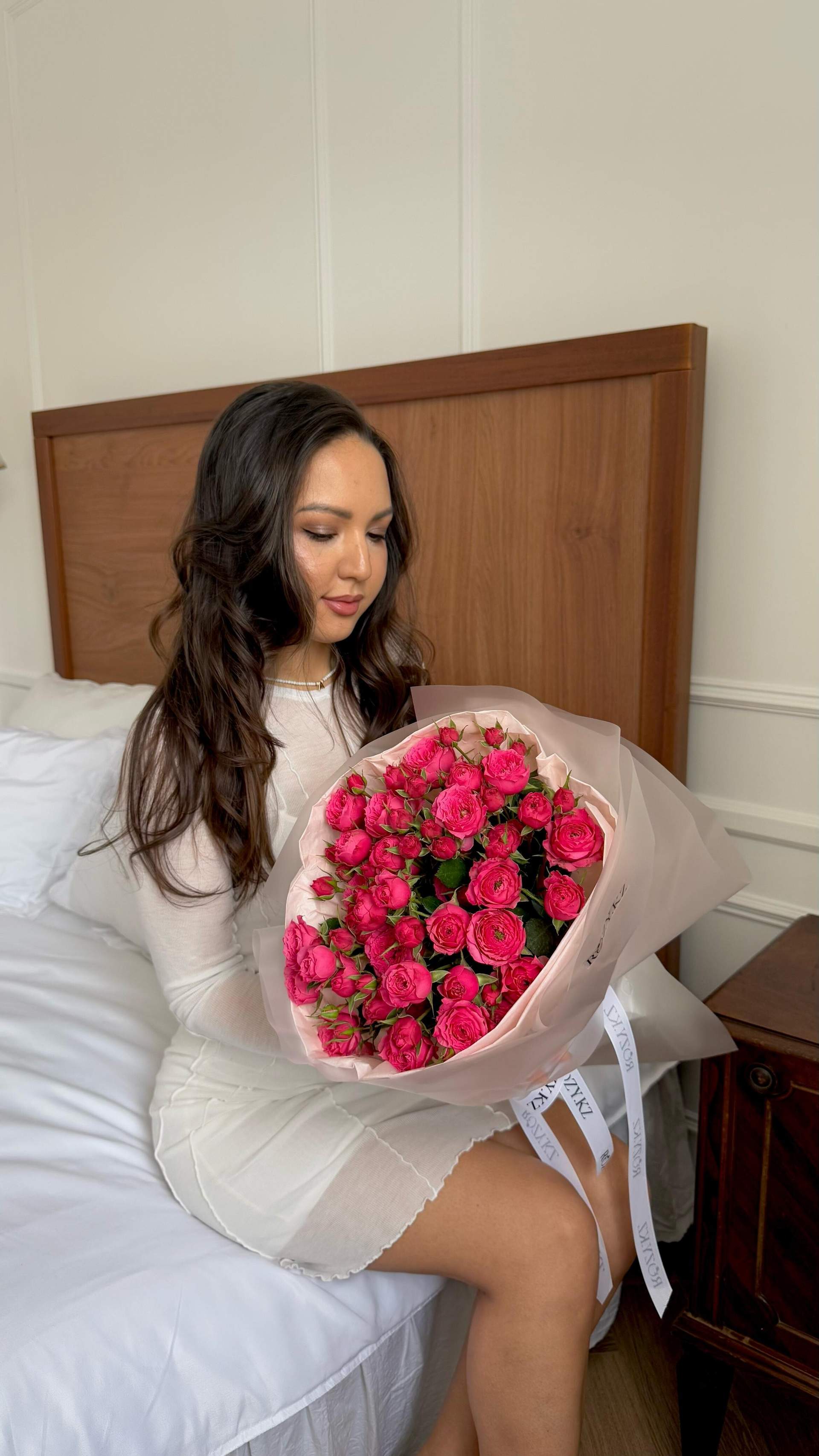 Роза кустовая 7 шт