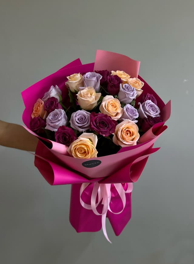 Mix 25 roses