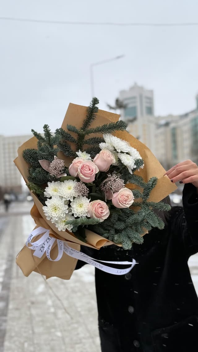 Букет «Зимняя сказка» НГ