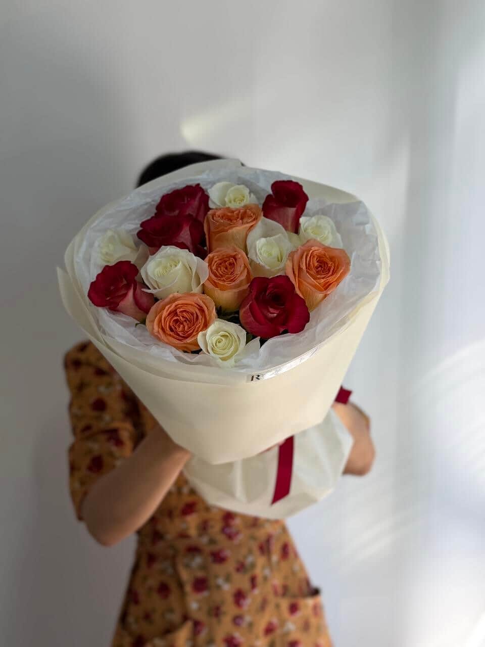 Bouquet 15 mix roses