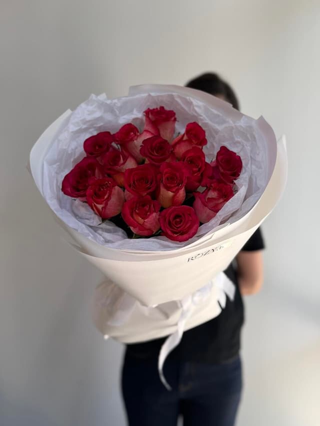 Bouquet 15 red roses