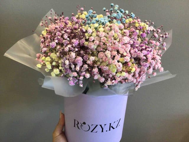 Нежный букет гипсофилы
