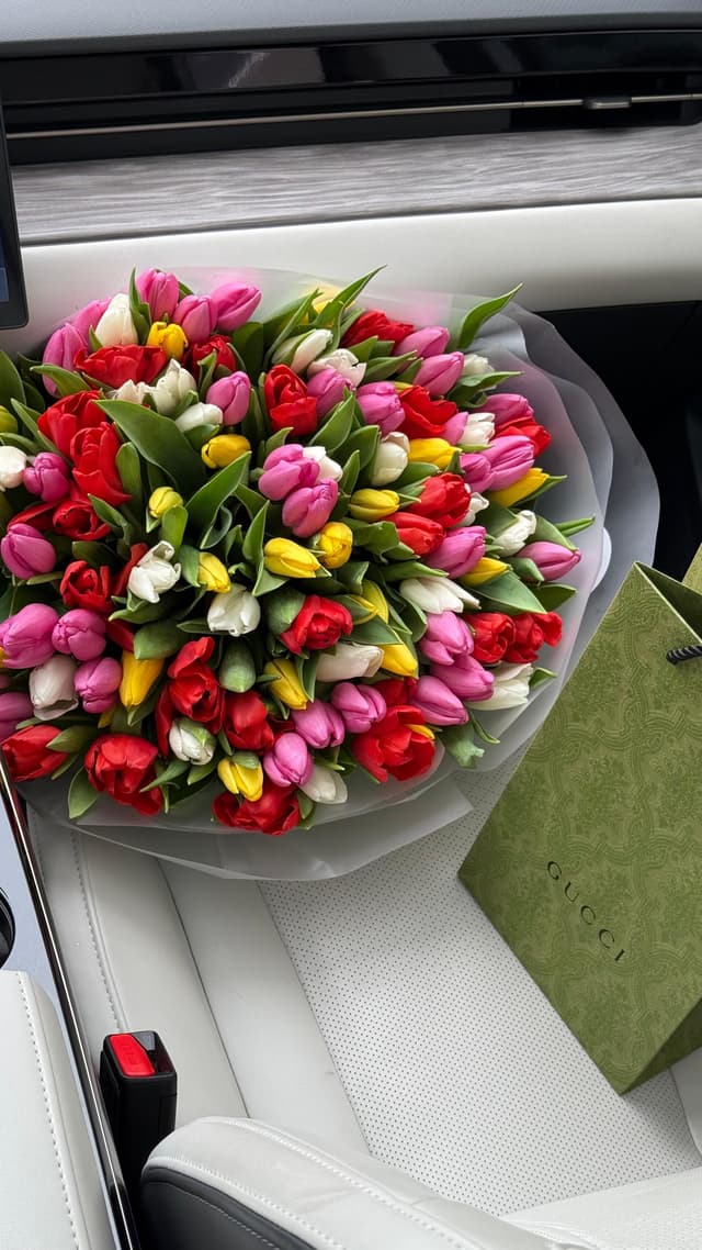 Микс 101 тюльпан