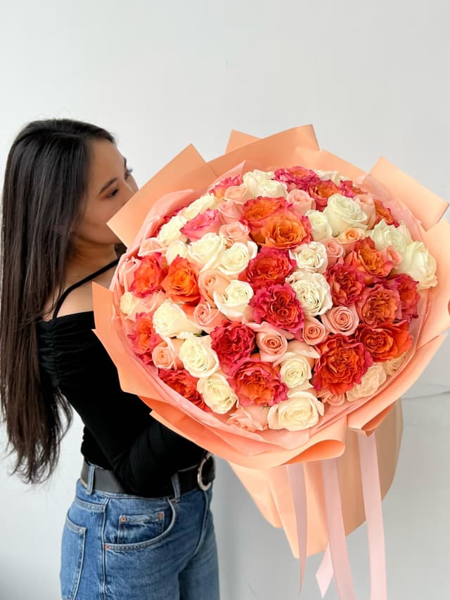 Mix 75 roses