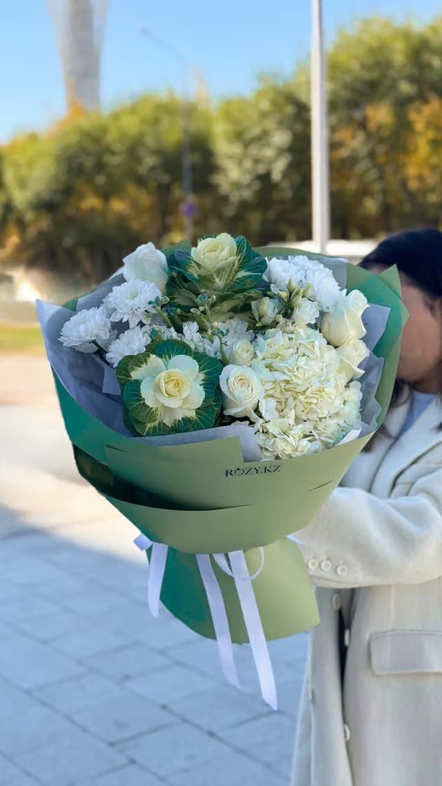 Про осень — Hydrangea, Matthiola
