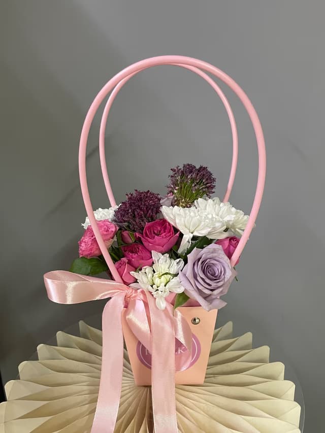 «Фиолетовый рай» — Rose purple, Spray rose Sophie