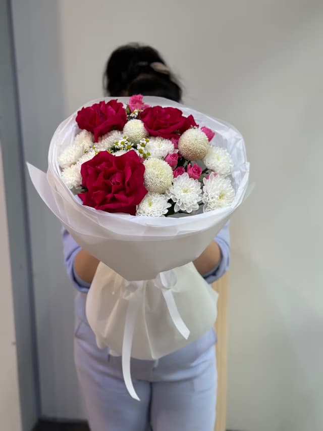 «Розовая симфония» — Хризантема бұта, Хризантема Momoko